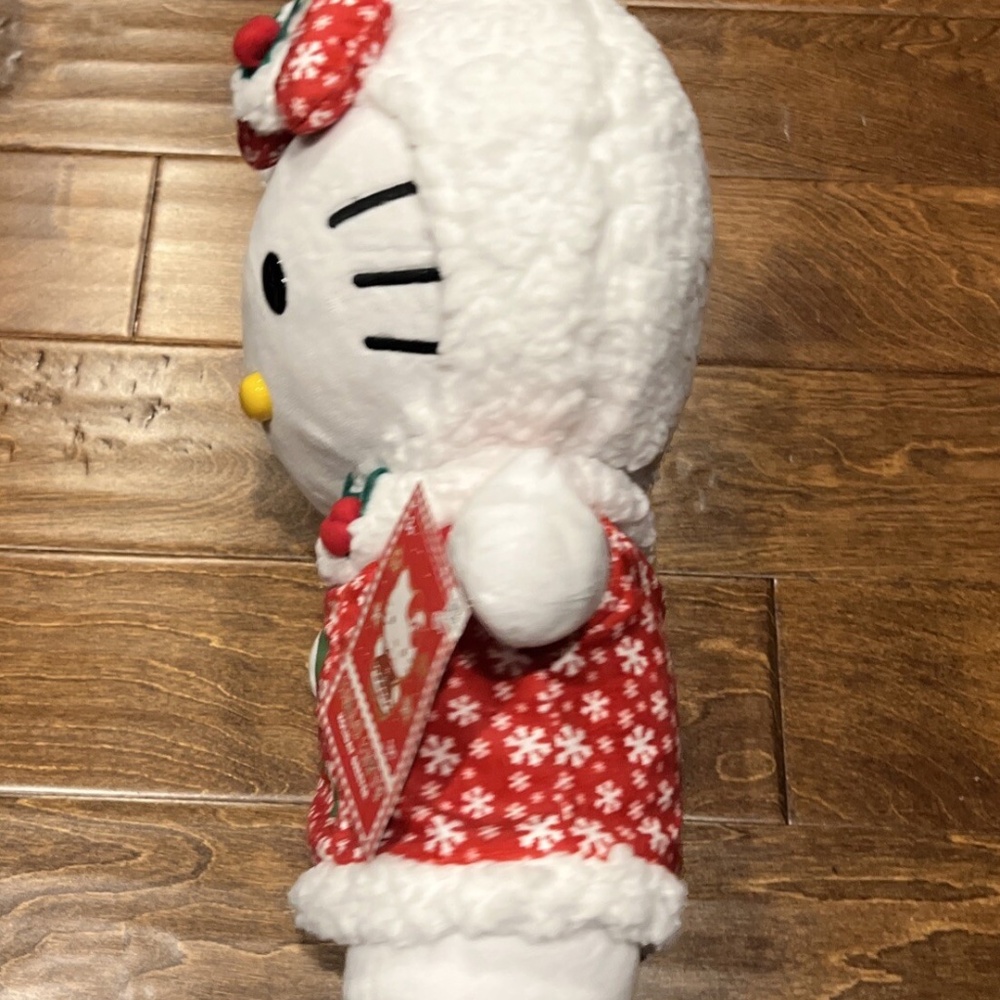 NWT 2024 Hello Kitty Christmas Greeter Plush Snowflake Dress CVS Exclusive - Picture 4 of 5